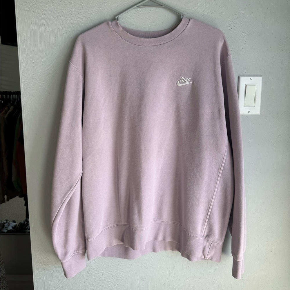 Purple Nike crewneck